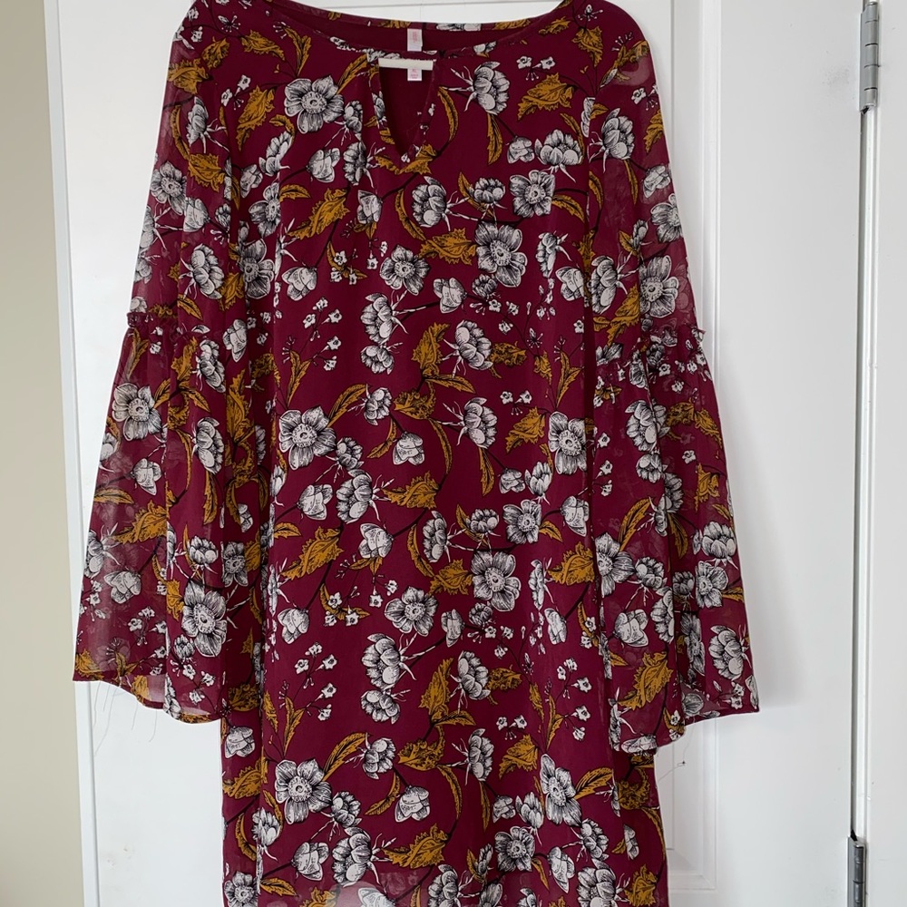 Maroon dress